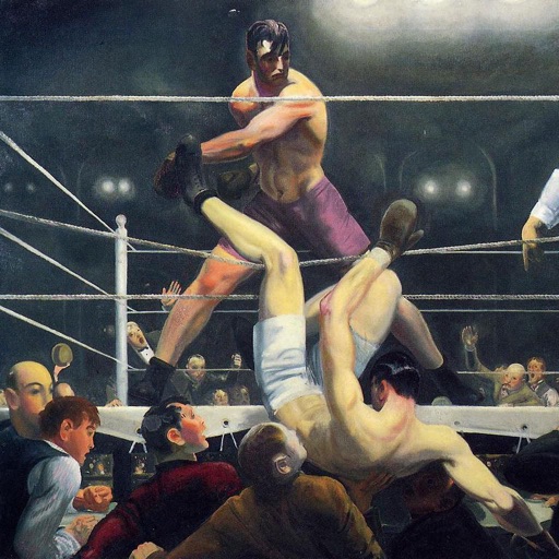 George Bellows Artworks Stickers