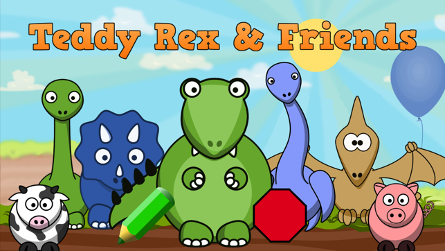 Teddy Rex & Friends: 8 Games in 1(圖1)-速報App