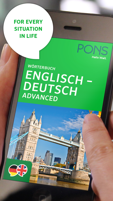 How to cancel & delete Dictionary German - English ADVANCED by PONS from iphone & ipad 1