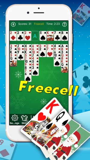 Freecell: Christmas - Play Classic Solitaire Cards(圖1)-速報App