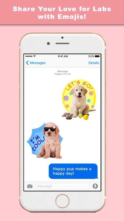 LabLoveMoji - Stickers & Keyboard for Labradors