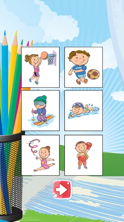 Book Coloring Sport for Kid