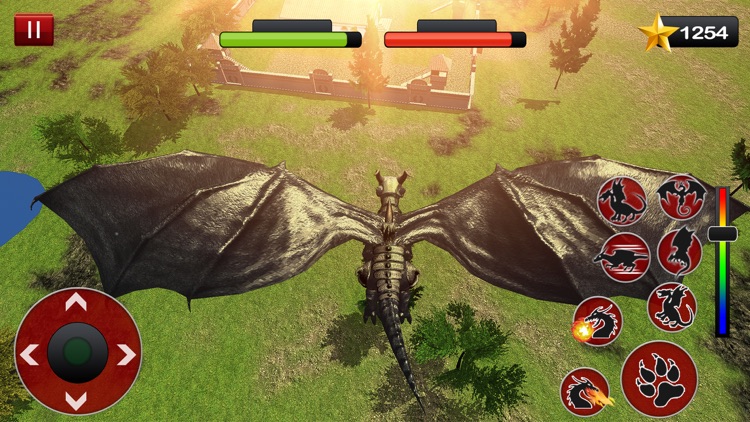 Flying Dragon Simulator - 3D fire Blazing Dragon