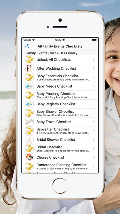 All Family Events Checklists
