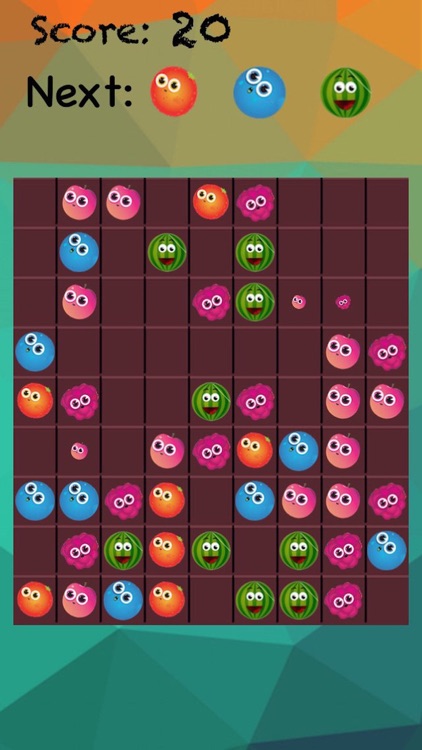 5 Connect-Fruits Connecting Game..