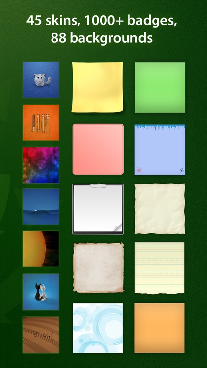 abcNotes Lite - nice stickers screenshot-3