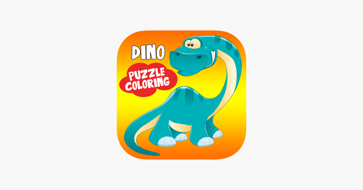 Dinosauri Puzzle Disegni Da Colorare Per I Bambini Su App Store