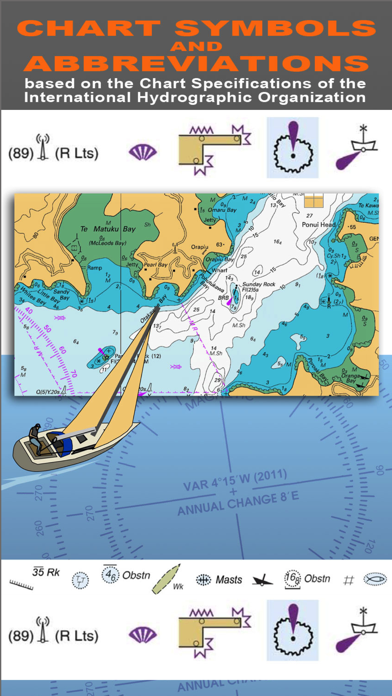 NAUTICAL CHART SYMBOLS & ABBREVIATIONS Screenshot 2