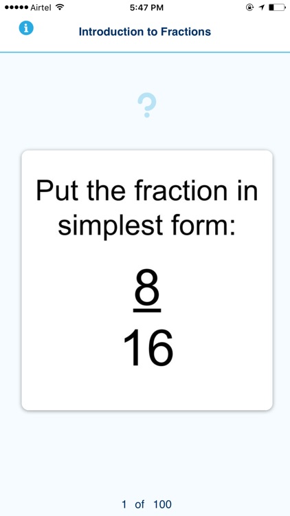 Learn It Flashcards - Introduction to Fractions screenshot-3