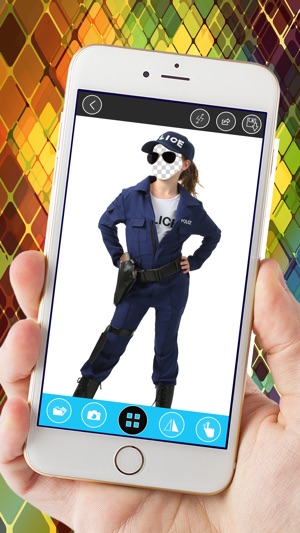 Kids Police Uniform Photo Montage(圖3)-速報App