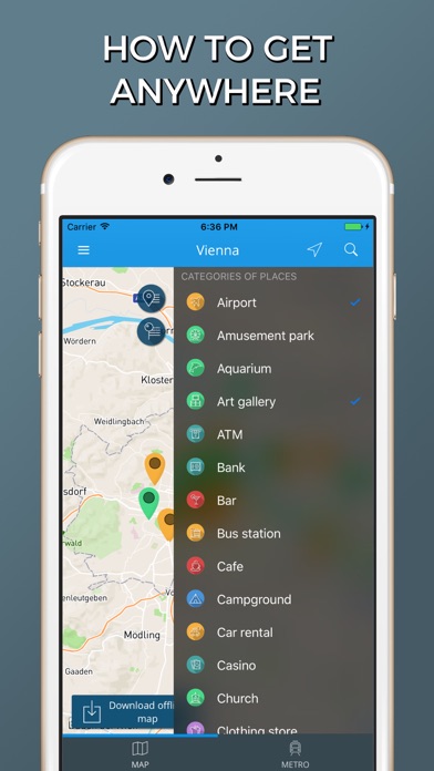 Vienna city maps screenshot 3