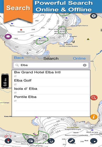 Elba Islands offline nautical charts for fishing screenshot 3