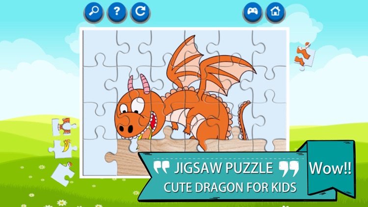 Dragons And Freinds Jigsaw Puzzle