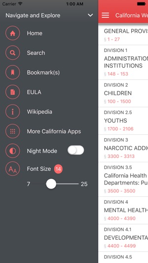 California Welfare and Institutions Code(圖5)-速報App