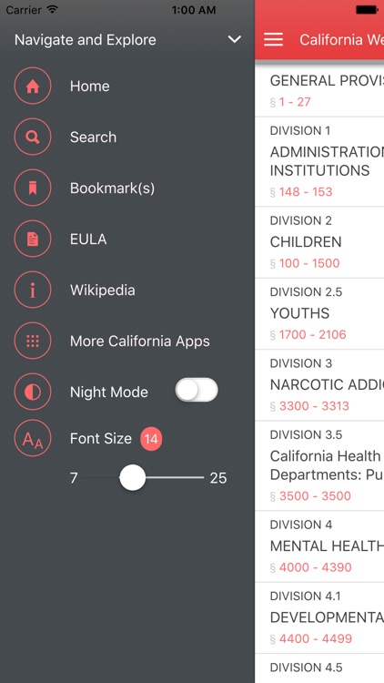 California Welfare and Institutions Code screenshot-4