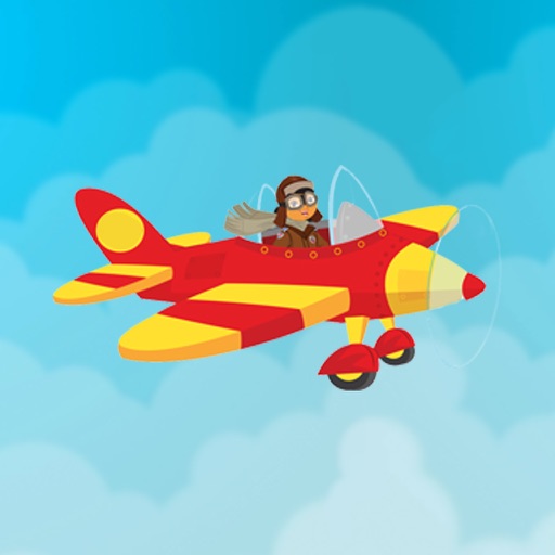 Flying Airplane Game Icon