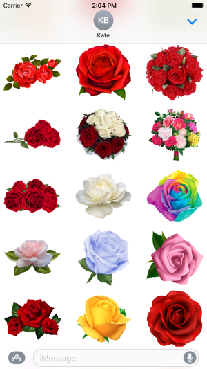 Hearts & Roses to Love Stickers for iMessage(圖4)-速報App