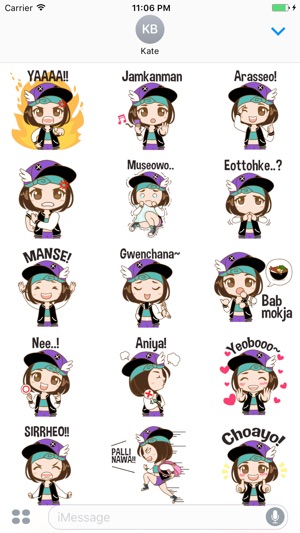 Daisy The Stylish Chibi Girl Stickers(圖2)-速報App