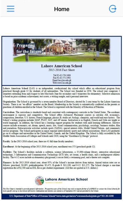 Lahore American School screenshot-4