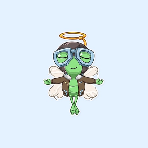 The Redeyed Fly - Stickers for iMessage icon