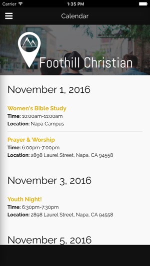 Foothill Christian of Napa, CA(圖4)-速報App