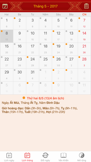 Lịch Vạn Niên - Ngày tốt(圖3)-速報App