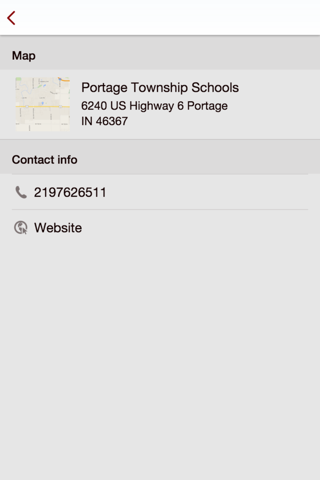 Portage Township Schools screenshot 2