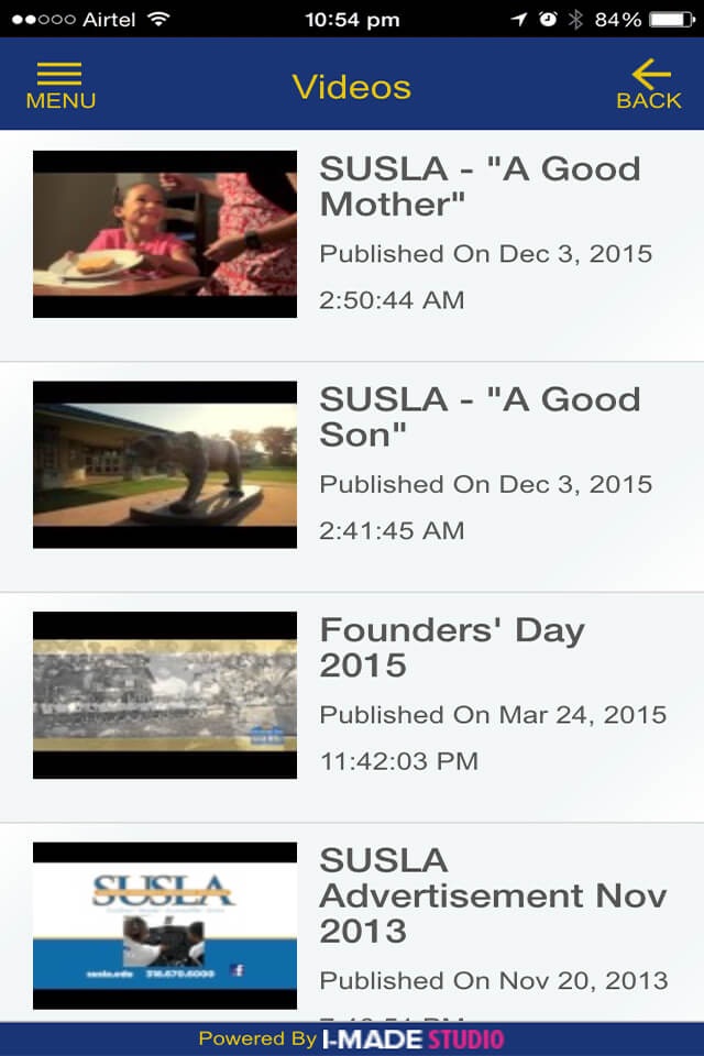 MySUSLA screenshot 3