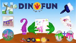 Game screenshot DinoFun - Dinosaurs & games for Kids mod apk