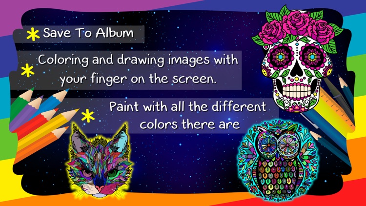 Multi Mandalas Coloring Book screenshot-3