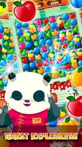 Game screenshot Panda Fruit Harvest Free Match 3 hack