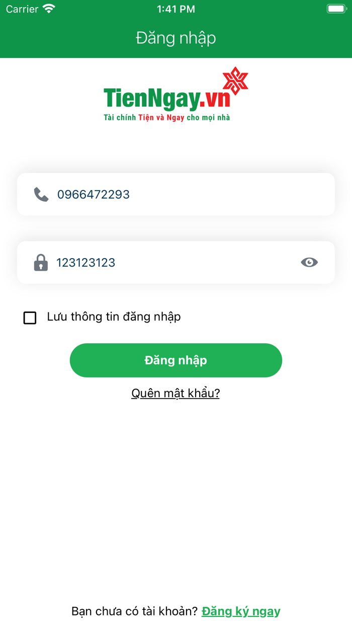 Đầu tư Tiện Ngay