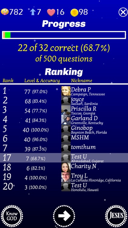 Jesus Bible Trivia Games Quiz screenshot-3