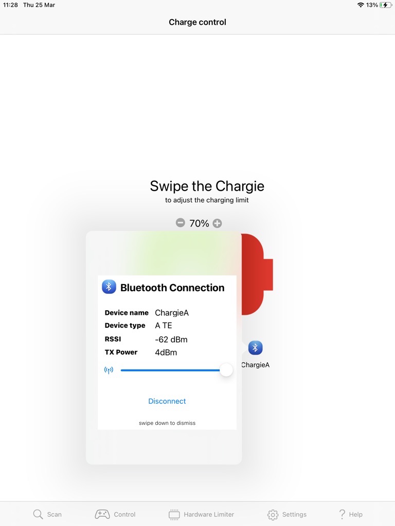 Chargie - phone charge limiter screenshot 4