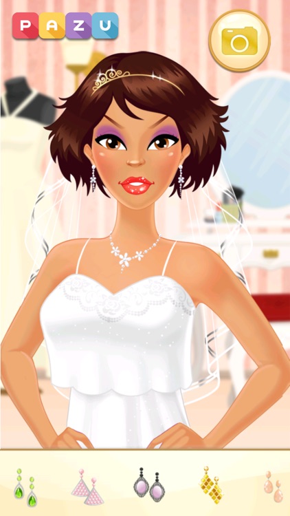 Makeup Girls Wedding Dress up screenshot-3