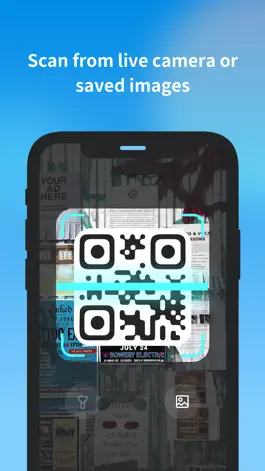 Game screenshot QR Code Scanner&Barcode Reader apk