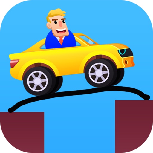 Draw Car Highway Icon