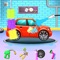 Welcome to the best car wash and car makeup repairing centre of the town in car games for kids