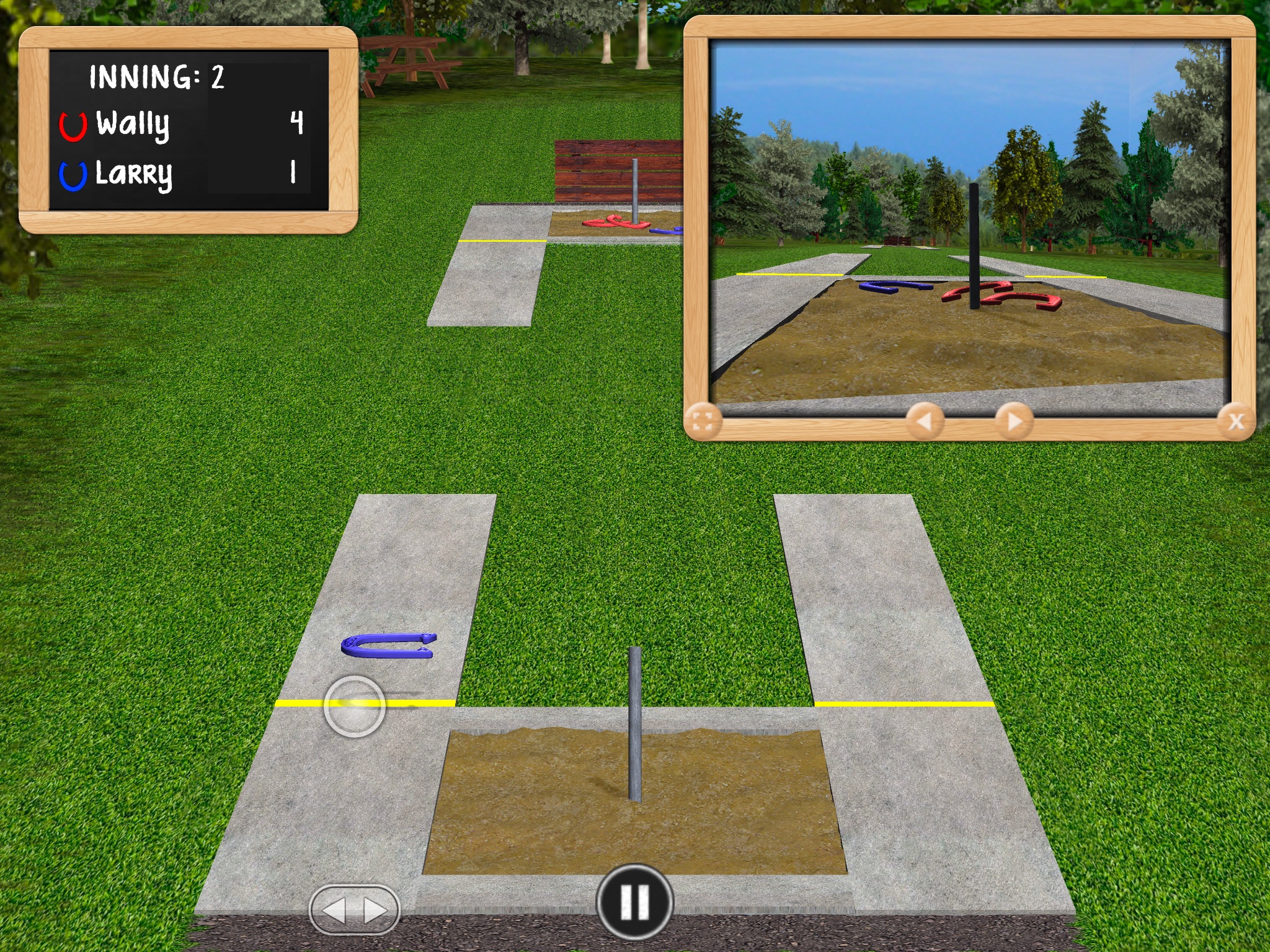 Horseshoe Pitch-A-Rama screenshot 2