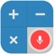 Speech2Math Calculator translates your speech into mathematical expressions