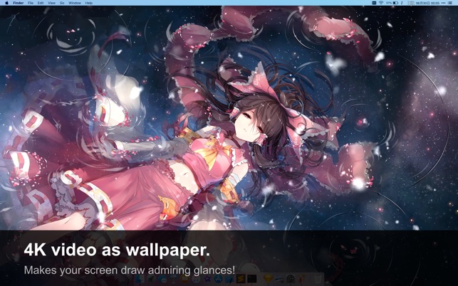 4K Live Wallpaper on the Mac App Store