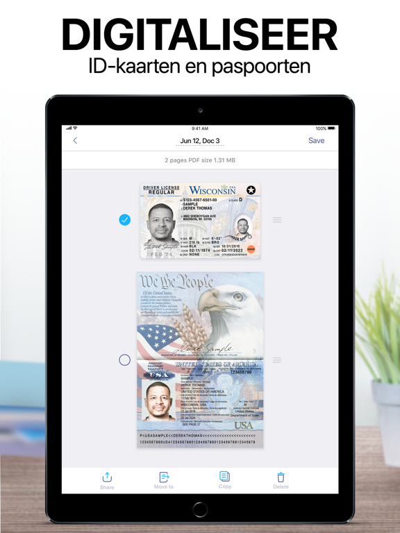 iScanner: PDF-Scanner iPad app afbeelding 7