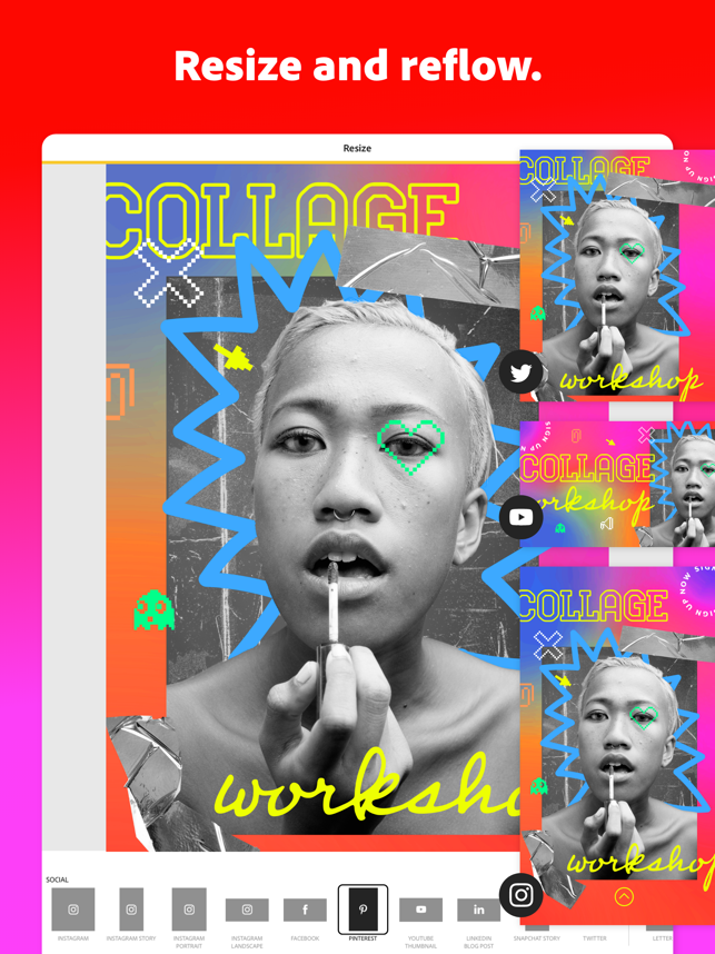 ‎Adobe Express: Graphic Design Screenshot