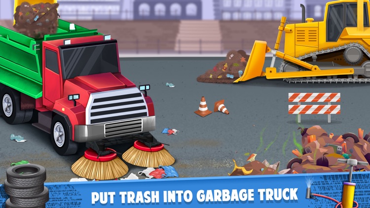 Garbage Trash Truck Simulator screenshot-3