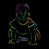 Rainbow Drawing : Glow Sketch