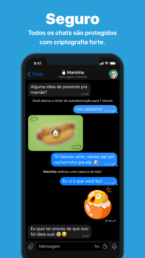 Telegram Messenger captura de tela 3