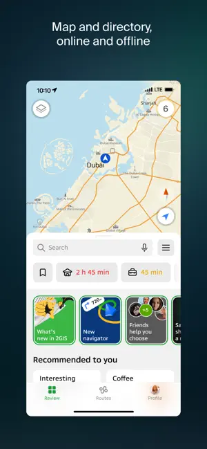 Captura de Pantalla 1 2GIS: Offline Map & Navigation iphone