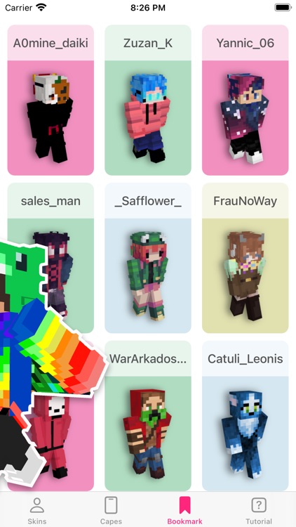 SKINS FOR MINECRAFT * SKINSEED screenshot-6