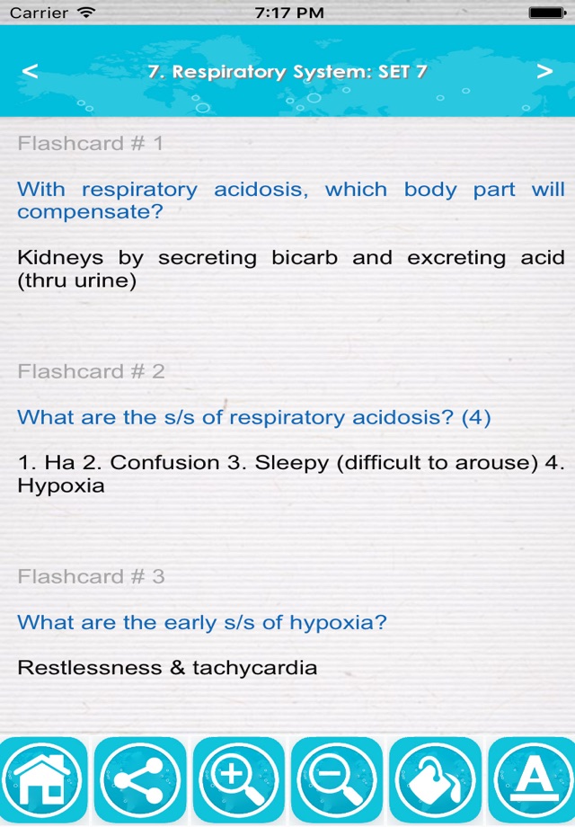 Respiratory System Nursing Q&A screenshot 4