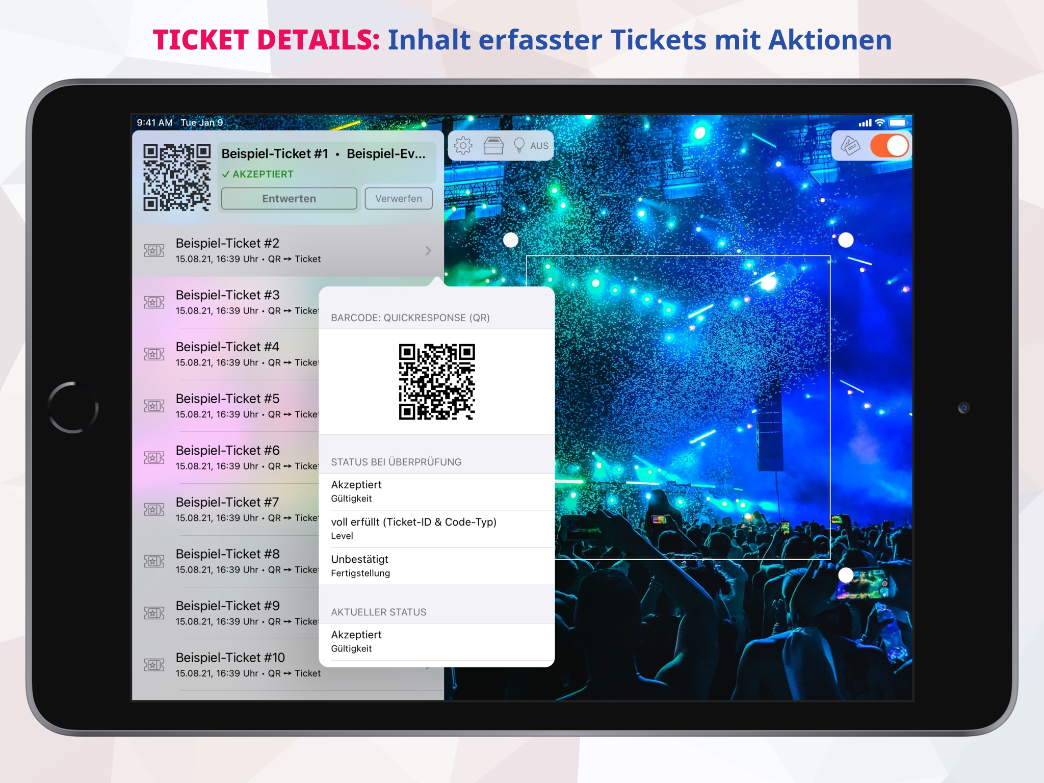 EventCode+ XQ QR Ticket System screenshot 4